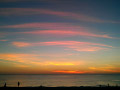 Chelsea beach sunset, 24-Feb-2012 (by Ian Fieggen)